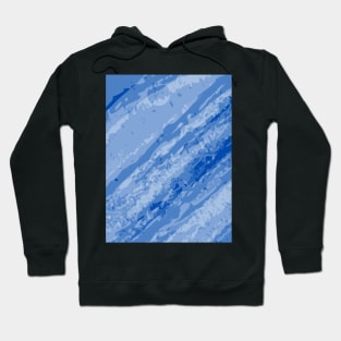 Abstract blue pastel pattern Hoodie